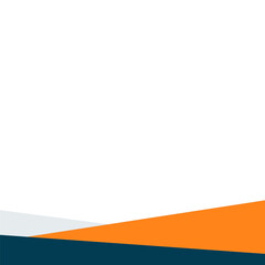 Geometric Footer Vector