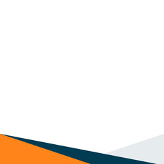 Geometric Footer Vector