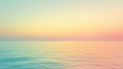 Fototapeta premium A minimalist background with soft gradients of pastel colors, creating a smooth and calming effect. 