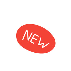 new badge sale illustration