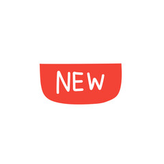 new badge sale illustration