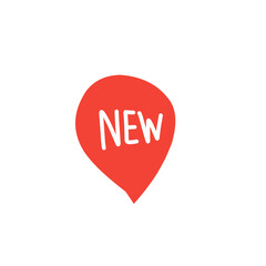 new badge sale illustration