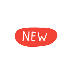 new badge sale illustration