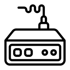 Hardisk Line Icon