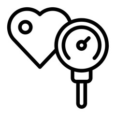 Heart Line Icon