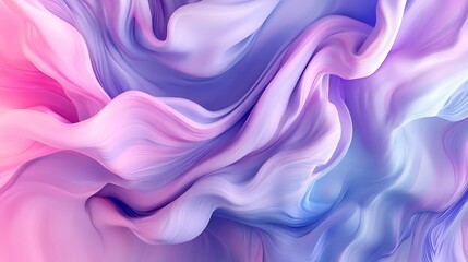 Obraz premium Abstract swirling pastel colors, fluid design, vibrant background, website banner