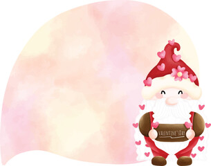 Happy Valentine day text box