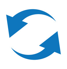 Print Black recycle logo sign isolated. Eco symbol. PNG with transparent background. Clipping path. 