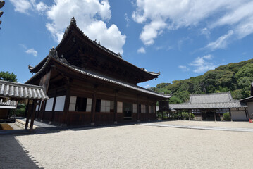 Obraz premium 黄檗山萬福寺 大雄宝殿 京都府宇治市