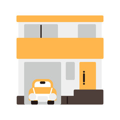 シンプルな家のアイコン