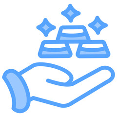 Gold Bars Icon