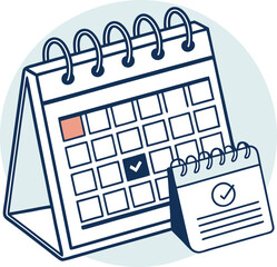 Calendar Icon Vector