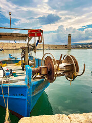 im Hafen von Rethymnon