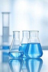Lab assistant supports collaborative experiments in a dynamic scientific environment with colorful liquids