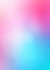 Fototapeta premium A Soft Gradient Abstract Background Featuring Iridescent Neon Pastel Colors with Holographic and Vaporwave Aesthetic, Perfect for Creative Wallpapers and Trendy Design Projects. Generative Ai