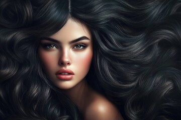 Fototapeta premium fashion art beauty portrait