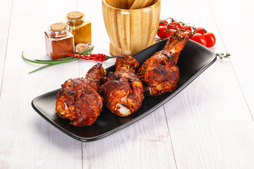 Indian tandoori turkey shoulder wing