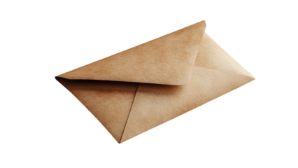 Envelope in mid-air, letter cascading out, minimalist white backdrop, conveying a sense of communication and anticipation