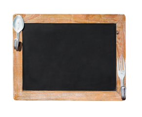 blackboard menu blank