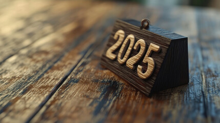 new year, the year 2025, the composition of the number 2025