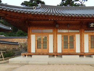 Fototapeta premium Korean traditional house Hanok 한국 전통 집 한옥