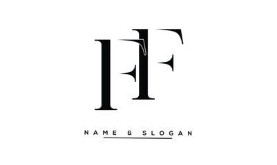 FF Abstract Letters Logo Monogram
