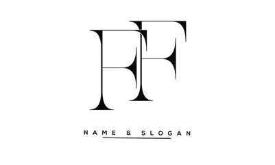 FF Abstract Letters Logo Monogram