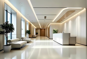 Fototapeta premium hospital reception