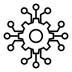 Obraz premium Technology Icon