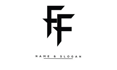 FF Abstract Letters Logo Monogram