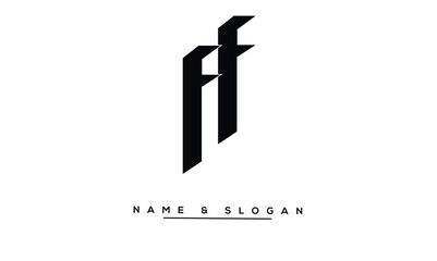 FF Abstract Letters Logo Monogram