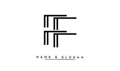 FF Abstract Letters Logo Monogram