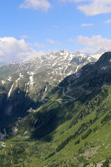 Fototapeta premium The Switzerland Rhone Glacier