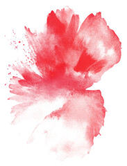 Watercolor brush strokes art abstract vibrant