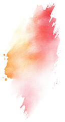Watercolor brush strokes art studio abstract