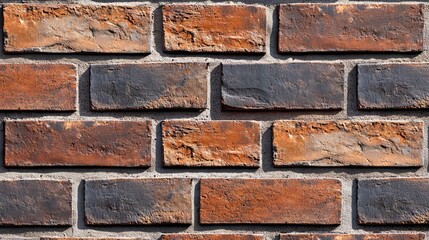 Fototapeta premium Rustic Brick Wall Texture - Detailed Architecture Design