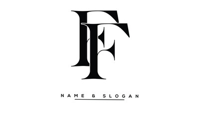 FF Abstract Letters Logo Monogram