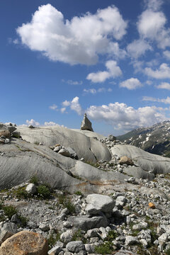 The Switzerland Rhone Glacier