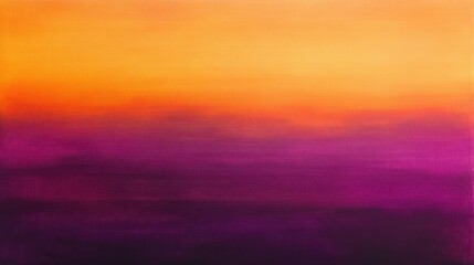 Fototapeta premium Rich Purple and Sunset Orange Gradient