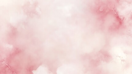 Abstract Pink Watercolor Cloud Background Texture