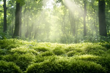 Obraz premium morning in the woods