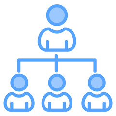Organization Structure Icon
