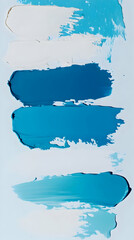 Blue and White Paint Strokes Create an Abstract Background Texture with Vibrant Hues and Artistic Design