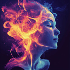Obraz premium fire