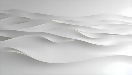 an abstract white background with wavy lines