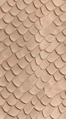 Beige Leather Texture Background Shows Scaly Pattern Closeup Detail, Upholstery Material Design with Soft Light.