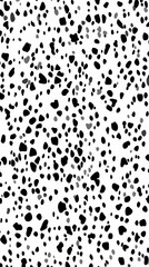 Abstract Black and Gray Spots Pattern Creates a Stylish and Modern Background Design.