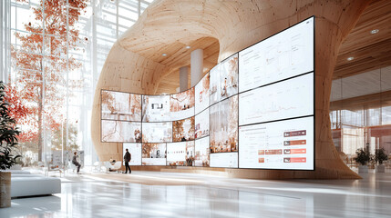 Ai generated collaborative workspace for analysts in a modern business environment enhancedsr concept