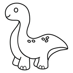 Jobaria Coloring Page for Kids dinosaurus