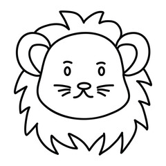 Lion Coloring Page, Coloring Book